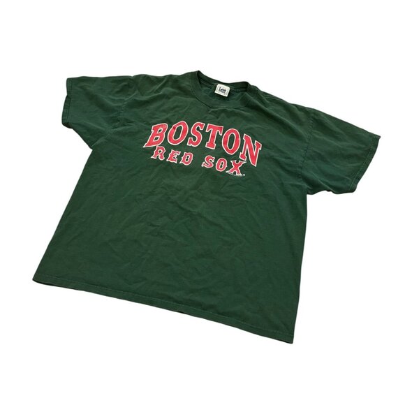 Vintage Lee 2004 Boston Red Sox MLB St. Patrick's Day Green T-Shirt Men's XL - Picture 4 of 8